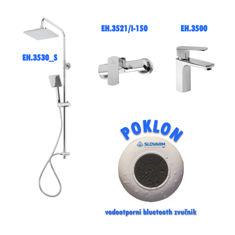 3 u 1 Set slavina NESEA + poklon Bluetooth zvučnik
