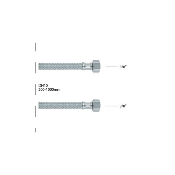 Brinoks Veze, Brinox 3/8"-3/8" FF 700mm